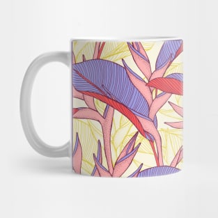 Blush Exotic Florals Mug